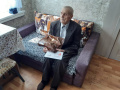 Поздравление с 95-летием жителя села Бобрик Носикова Михаила Прокофьевича